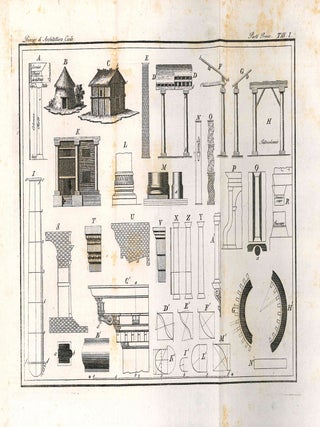 Principii di Architettura Civile di Francesco Milizia. Quarta Edizione Veneta, Riveduta, Emendata, ed Accresciuta di Figure Disegnate ed Incise in Roma da Gio. Battista Cipriani Sanese.