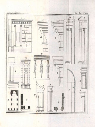 Principii di Architettura Civile di Francesco Milizia. Quarta Edizione Veneta, Riveduta, Emendata, ed Accresciuta di Figure Disegnate ed Incise in Roma da Gio. Battista Cipriani Sanese.