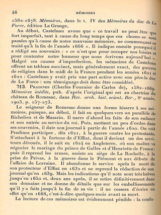 Les Sources de l'Histoire de France XVIIe Siècle (1610-1715). I. Géographie et Histoires Générales. II. Mémoires et Lettres. III. Biographies. IV. Journaux et Pamphlets. V. Histoire Politique et Militaire. VI. Histoire Maritime et Coloniale, Histoire Religieuse. VII. Histoire Économiquie, Histoire Administrative. VIII. Histoire Provinciale et Locale, Essai sur les Sources Étrangères, Additions et Corrections, Table Générale.