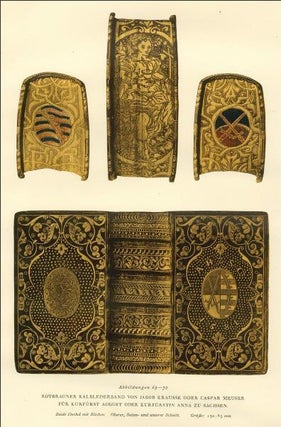 Book ID: 43314 Bucheinbande aus dem XIV. - XIX. Jahrhundert in der Landesbibliothek zu...
