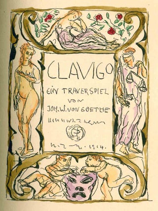 Clavigo, Ein Trauerspiel.