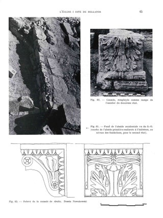 Les Églises Africaines a Deux Absides: Recherches Archéologiques sur la Liturgie Chrétienne en Afrique du Nord. I. Les Basiliques de Sbeitla, A Deux Sanctuaires Opposés (Basiliques I, II et IV). II. Inventaire des Monuments, Interprétation.