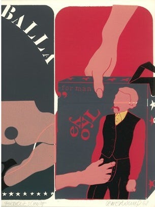 Book ID: 47046 8 Pin-Up Farbakte, 1968-1969, von Jo. Vennekamp in Holzschnittmanier....