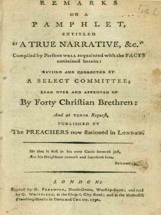 Collection of British Religious Pamphlets, ca. 1790-1870.