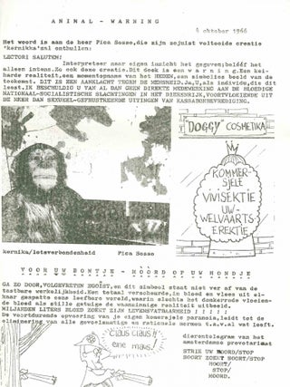 Small Archive of Provo Ephemera.