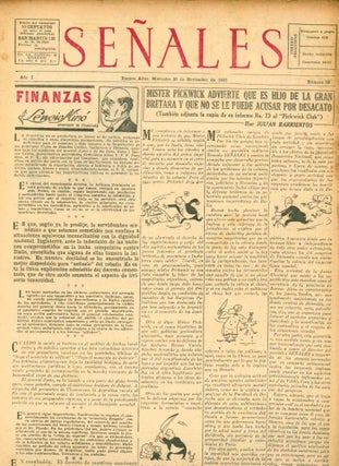 Señales. Le Habla al Pueblo en Su Proprio Idioma. Year I, No. 1 (27 Feb 1935) through Year IV, No. 162 (29 April 1938) (all published).