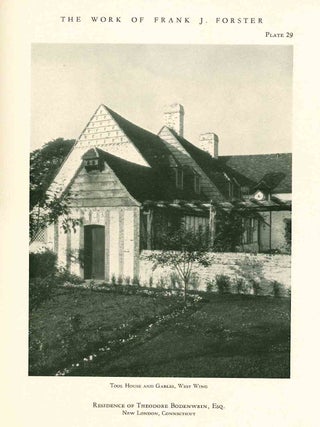Country Houses: The Work of Frank J. Forster A.I.A.