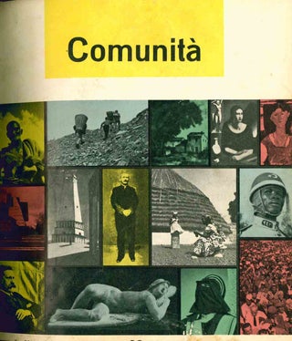 Comunità. Rivista Mensile del Movimento Comunità. Year I, No. 5 (September 1946) through Year XX, No. 139/140 (November/December 1966).