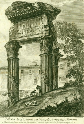 Les Plus Beaux Monuments de Rome Ancienne ou, Recueïl des Plus Beaux Morceaux de l’Antiquité Romaine Qui Existent Encore. Dessinés par Monsieur Barbault Peintre Ancien Pensionnaire du Roy a Rome, et Gravés en 128 Planches avec Leur Explication.