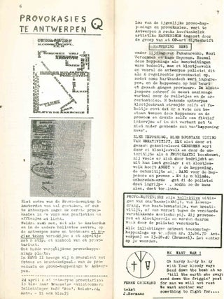 Revo: blad van het Belgische provotariaat, nos. 1, 4, and 5 (of five published; no. 3 was not issued).