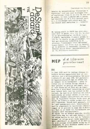 Revo: blad van het Belgische provotariaat, nos. 1, 4, and 5 (of five published; no. 3 was not issued).