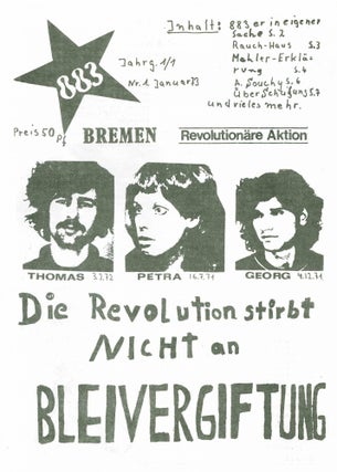Book ID: 50800 883 Bremen. Vol. I, no. 1 (of 3 published