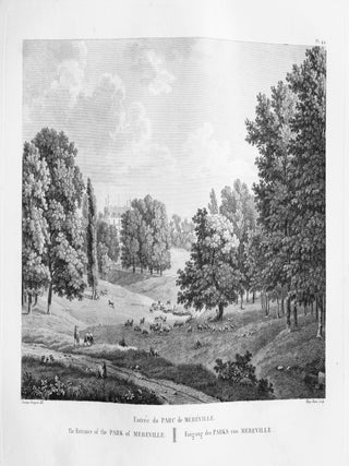 Description des Nouveaux Jardins de la France et de ses Anciens Chateaux, Melée d'Observations sur la Vie de la Campagne et la Composition des Jardins.