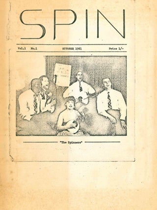 Book ID: 51664 Spin: The Folksong Magazine. Vol. 1, No. 1 (October 1961) through Vol. 9,...