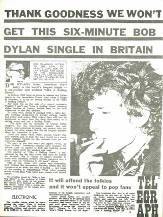 The Telegraph. Some early issues subtitled: The Wanted Man Newsletter. Nos. 1–56 (all published).