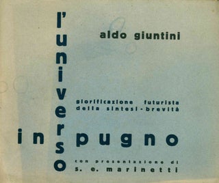 Book ID: 51703 L'Universo in pugno: glorificazione futurista della sintesi-brevità [The...