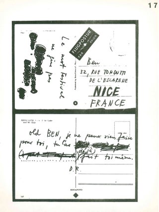 Participations au Festival non art, anti art, la verite est art. Comment changer l'art et l'homme. Qui eut lieu du 1er au 15 juin 1969 dans le monde entier.