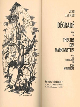 Dégradé. Suivi de Théâtre des marionnettes, avec une composition de Jean Marembert.