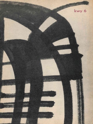 Book ID: 53171 KWY 6: Junho 1960. Lourdes Castro, René Bèrtholo