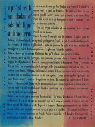 Le Coq. Later: Le Coq Parisien. No. 1 (Avril/Mai 1920) through No. 4 (Novembre 1920). Includes: two additional variants of issue no. 1 (all published).