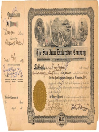 Collection of Journals, Documents, Proceedings, Stock Certificates, and Meeting Minutes.