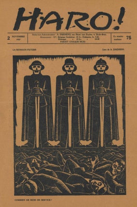 Haro! No. 1 (Octobre 1927) through No. 5 (Mars 1928). Third series (all published).
