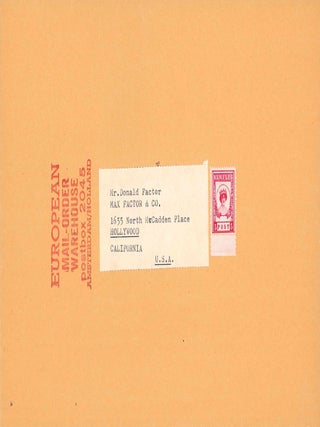 Three Original Promotional Items from the European Mail-Order House.