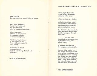 NEON. No. 1 (n.d., 1956) through No. 4 (1959) (all published). Together with: two supplements, Neon - Supplement to Now (1958) and Neon Obit (1960).