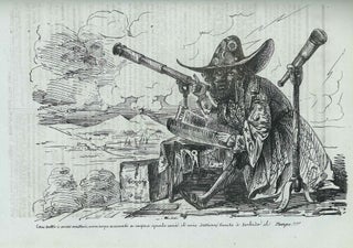 L'Arlecchino. Giornale Comico-Politico di Tutti i Colori. Anno I, No. 1 (18 Marzo 1848) through No. 219 (30 Dicembre 1848) and Anno II, No. 1 (2 Gennaio 1849) through No. 102 (15 Giugno 1849). Together with the Sunday supplements L'Arlecchino Nei Teatri, Anno I, No. I (15 Ottobre 1848) through No. XXIII (1 Aprile 1849) (all published).