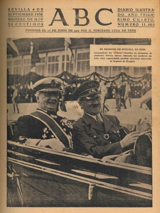 Book ID: 53365 ABC. Diario Ilustrado. Edición de Andalucia. No. 10340 (18 Julio 1936)...