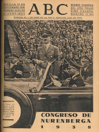 ABC. Diario Ilustrado. Edici&oacute;n de Andalucia. No. 10340 (18 Julio 1936) through No. 11181 (2 Abril 1939).