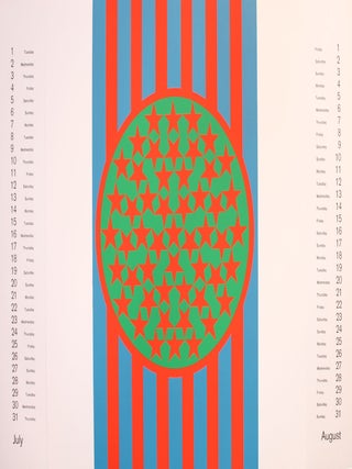 Banner Multiples Calendar, 1969.