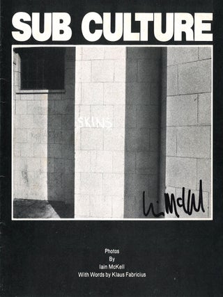 Book ID: 53375 Sub Culture. Iain McKell