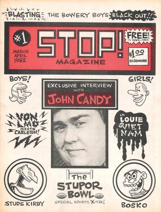 Book ID: 53393 Stop! Magazine. No. 1 (March/April 1982) through No. 9 (1984) (all published