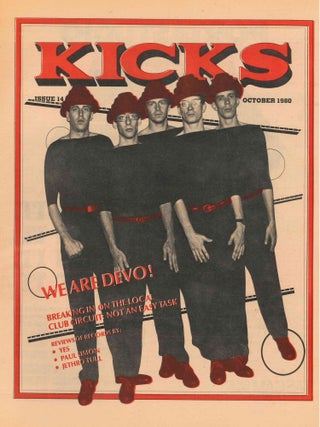 Kicks. San Diego's Only Rock 'n' Roll Magazine. No. 1 (September 1979) through No. 19 (March 1981) (all published).