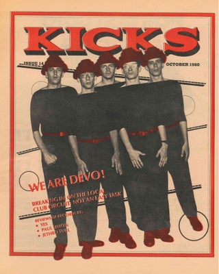 Kicks. San Diego's Only Rock 'n' Roll Magazine. No. 1 (September 1979) through No. 19 (March 1981) (all published).