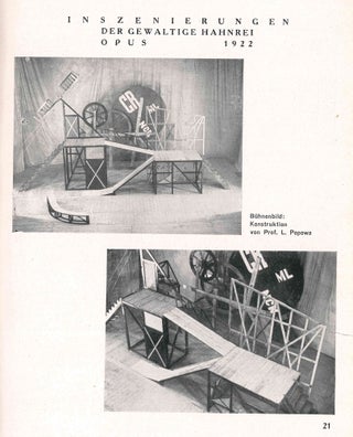 Staatstheater W. Meyerhold. Auslandstournee, 1930.