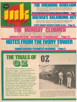 Ink. The Other Newspaper. No. 1 (1 May 1971) through No. 29 (21 February 1972) (all published).