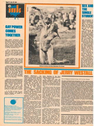 Ink. The Other Newspaper. No. 1 (1 May 1971) through No. 29 (21 February 1972) (all published).