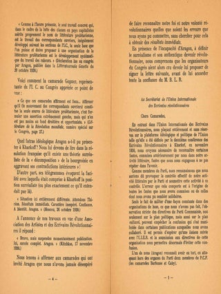 Paillasse! (Fin de "l'Affaire Aragon")