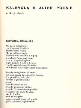 Antipiugiù. No. 1 (1961) through No. 4 (1966) (all published).