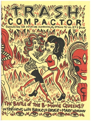 Trash Compactor. Later subtitle: The Magazine Of Our Disposable Culture. Vol. I, No. 1 (n.d., circa 1986) through No. 10 (June 1988) and Vol. II, No. 1 (September 1988) through No. 8 (n.d., circa 1995) (all published?).