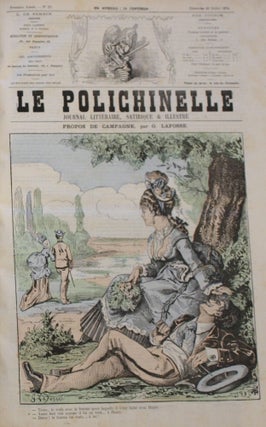 Le Polichinelle. Journal Littéraire, Satirique & Illustré. Année I, No. 1 (15 Février 1874) through Année II, No. 48 (24 Janvier 1875).