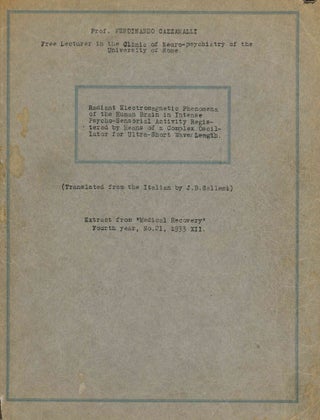 Book ID: 53594 Radiant Electromagnetic Phenomena of the Human Brain in Intense...
