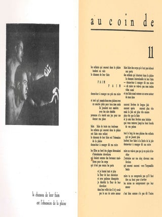 Minutes. First issue subtitled: Cahiers de Littérature et d'Art. First Series: No. 1 (December 1930) through No. 6 (Janvier 1932), followed by Second Series, No. 1 (Fevrier 1934).