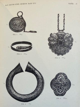 Katalog des Ethnographischen Reichsmuseums.