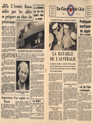 Exceptional Collection of Original Political Tracts and Journals from the French Resistance of World War II.