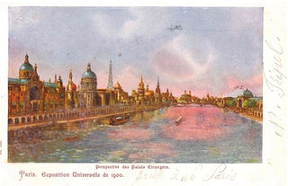 Extensive Collection of Souvenir Postcards from the Exposition Universelle de 1900 in Paris.