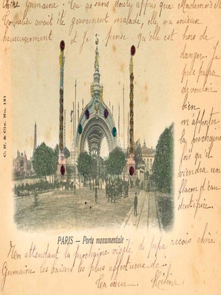 Extensive Collection of Souvenir Postcards from the Exposition Universelle de 1900 in Paris.