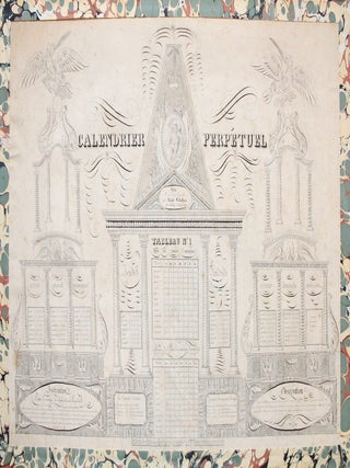 Hand-Calligraphed Perpetual Calendar.